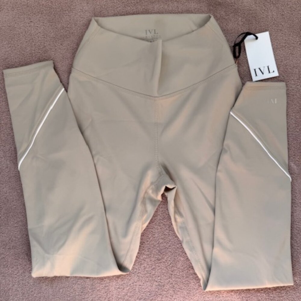 IVL - Curve Leggings -  Hydralux - Taupe/White